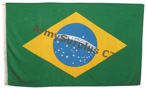 Vlajka Brazlie - Kliknutm na obrzek zavete