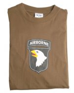 Triko ST 11052001 potisk oliv "101ST Airborne"