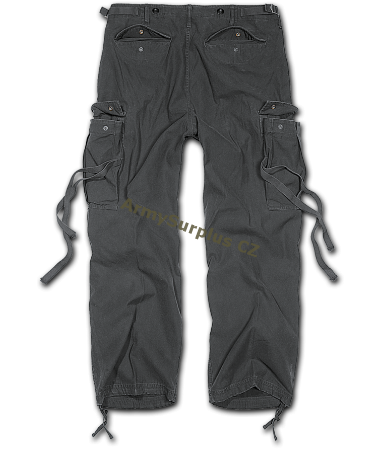 Kalhoty Brandit M65 Vintage Oversize - ern - Kliknutm na obrzek zavete