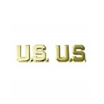 Odznak US "OFFICER US" - zlatý