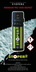 Obrann sprej Stoper2 pnov 50ml