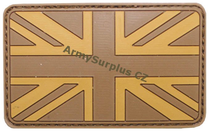 Nivka vlajka Velk Britnie velcro pskov - Kliknutm na obrzek zavete