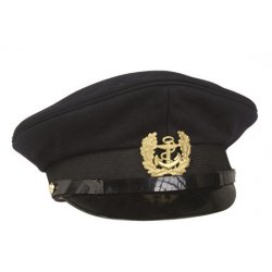 Kloubok NAVY kapitnsk s odznakem - modr navy