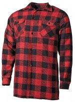 Košile Lumberjack červeno-černá