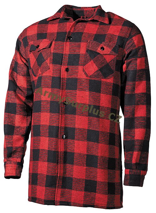 Košile Lumberjack červeno-černá - Kliknutím na obrázek zavřete