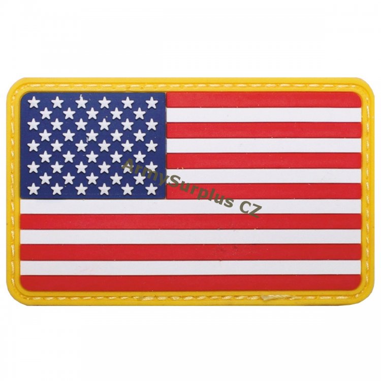 Nivka vlajka USA velcro barevn - Kliknutm na obrzek zavete