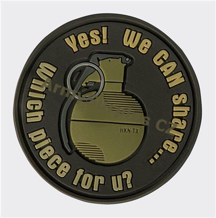 Nivka PVC grant "WE CAN SHARE" - hnd - Kliknutm na obrzek zavete