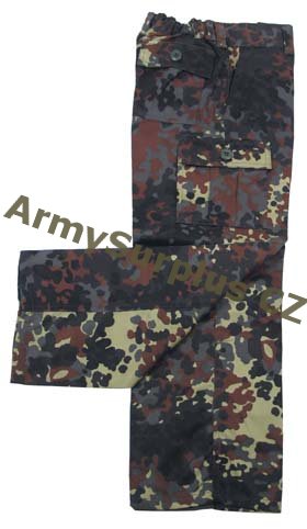 Kalhoty BDU dtsk BW flecktarn - Kliknutm na obrzek zavete