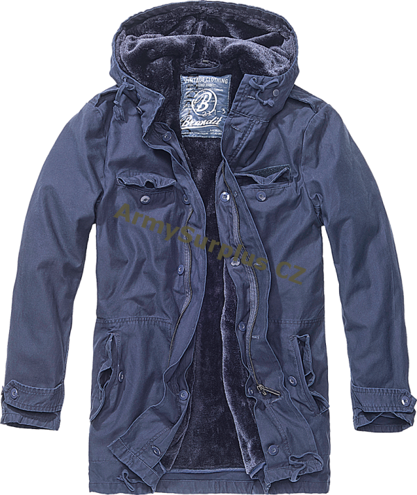 Bunda Brandit Oversize BW Parka navy - Kliknutm na obrzek zavete