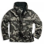 Bunda Windbreaker Zipper-blackcamo