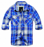 Koile Brandit CheckShirt - modr