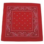 tek BANDANA erveno-bl