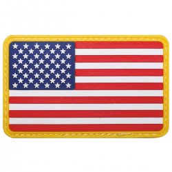 Nivka vlajka USA velcro barevn