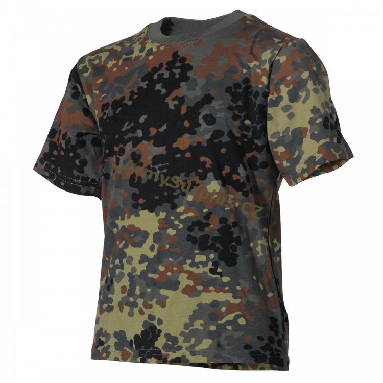 Triko dtsk BW flecktarn - Kliknutm na obrzek zavete