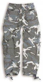 Kalhoty Airborne vintage-night camo