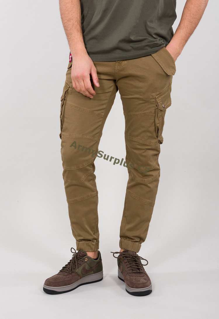 Kalhoty ALPHA INDUSTRIES Combat Pant LW - khaki - Kliknutm na obrzek zavete