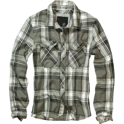 Koile Brandit CheckShirt - olivov