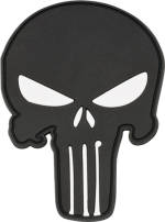 Nivka PUNISHER SKULL VELCRO ern