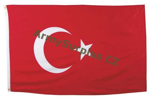 Vlajka Turecko - Kliknutm na obrzek zavete