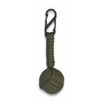 Karabina Paracord Ball - oliv