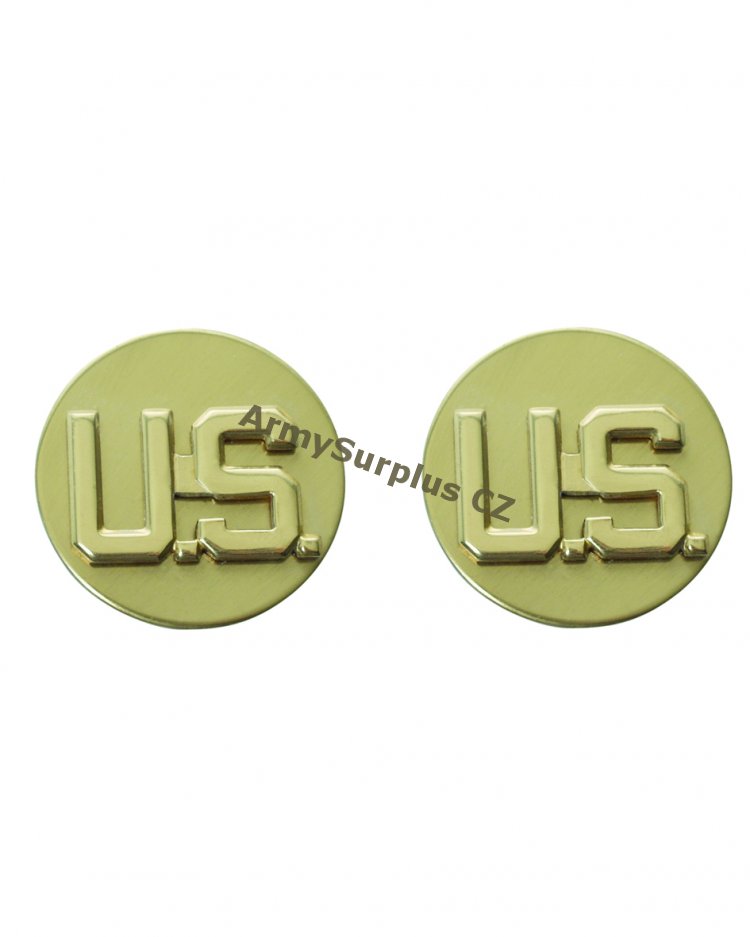 Odznak US "EM US" - zlat - Kliknutm na obrzek zavete