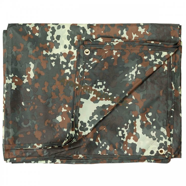 Plachta nepromokav MFH 32423V - flecktarn - Kliknutm na obrzek zavete