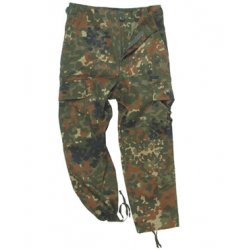 Kalhoty dtsk BDU BW flecktarn