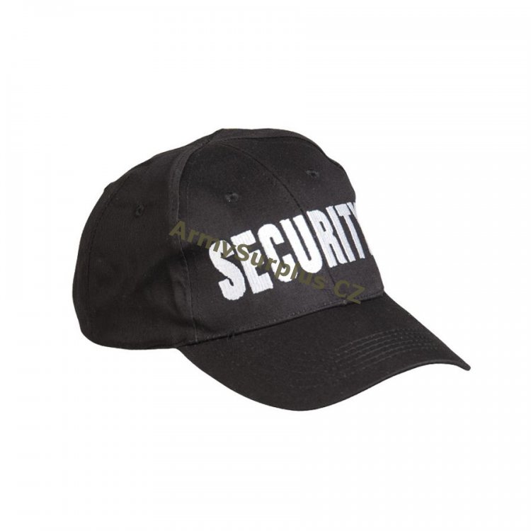 epice baseballov - BASEBALL CAP SCHW SECURITY - Kliknutm na obrzek zavete