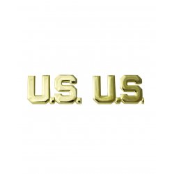 Odznak US "OFFICER US" - zlat