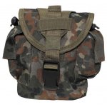 Obal na lahev MOLLE - BW - flecktarn