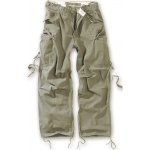 Kalhoty Vintage fatigues-olivov pedepran