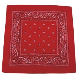 tek BANDANA erveno-bl