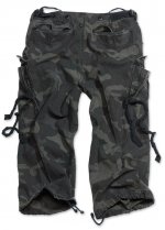 Kalhoty ¾ Engineer Vintage Pants-blackcamo L