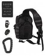 Batoh ST Assault ONE STRAP SM - Tactical black.