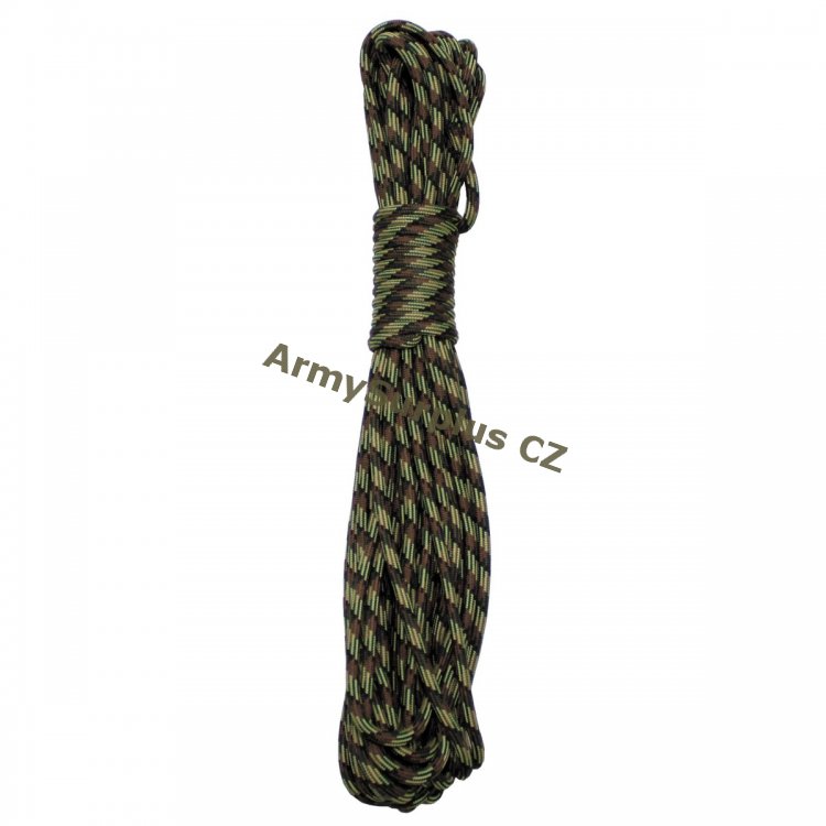 Lano camo 5mm x 15m - Kliknutm na obrzek zavete