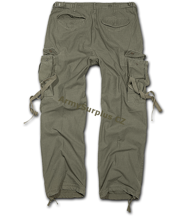 Kalhoty Brandit M65 Vintage - zelen - Kliknutm na obrzek zavete