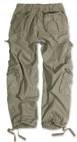 Kalhoty Airborne vintage-olivov
