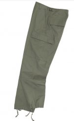 Kalhoty US BDU RS - OD green