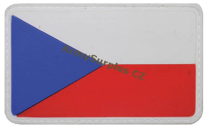 Nivka vlajka esk republika velcro barevn - Kliknutm na obrzek zavete