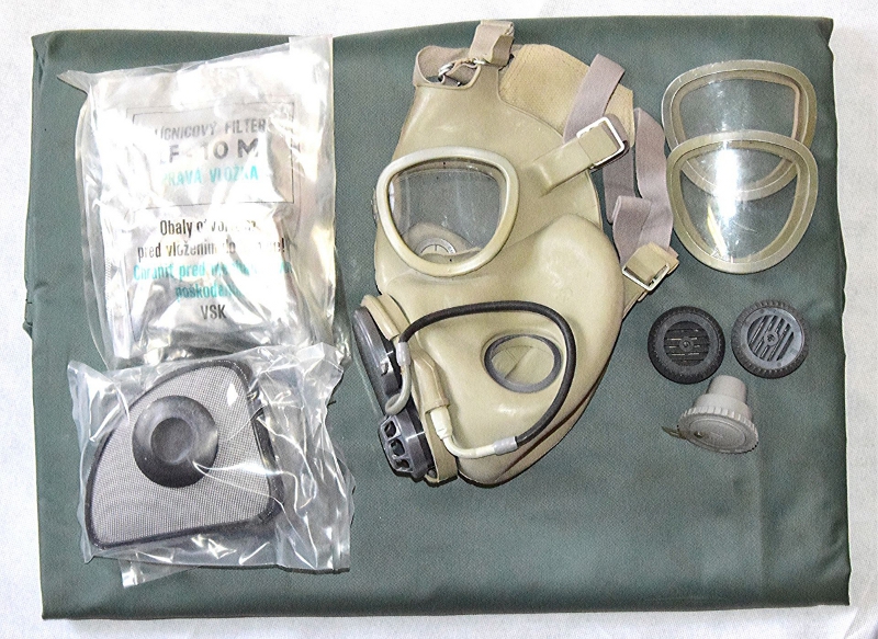 Maska plynov M10 SLA s filtry a branou - DEKORACE! - Kliknutm na obrzek zavete