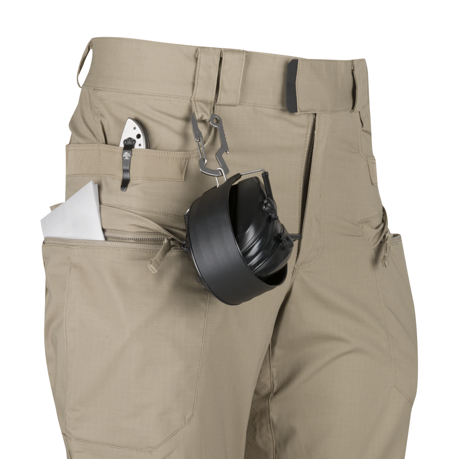 Kalhoty Helikon HYBRID TACTICAL Rip-Stop - Taiga Green - Kliknutm na obrzek zavete