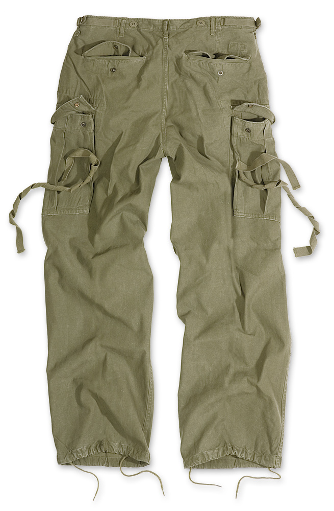 Kalhoty Vintage fatigues-olivov pedepran - Kliknutm na obrzek zavete